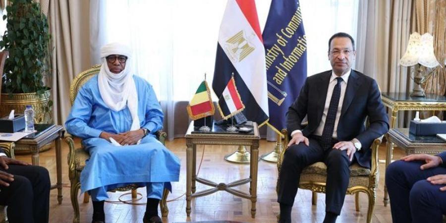 وزير الاتصالات يبحث مع نظيره المالي تعزيز التعاون المشترك