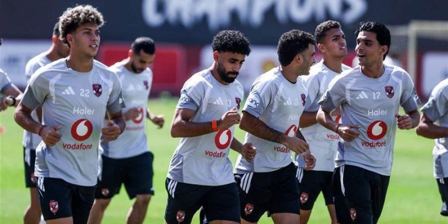 الأهلي يستأنف تدريباته اليوم استعدادا لمواجهة بترول أسيوط