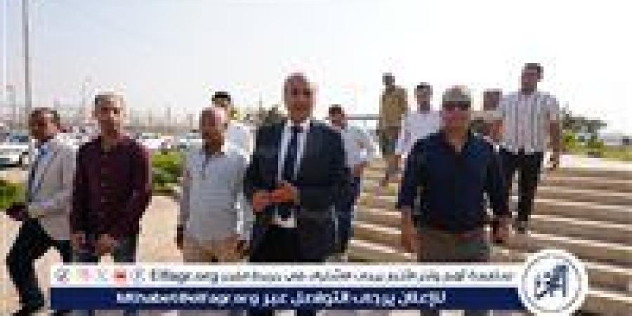 محافظ أسيوط يتفقد الميدان الجديد بصينية الوليدية بحى شرق