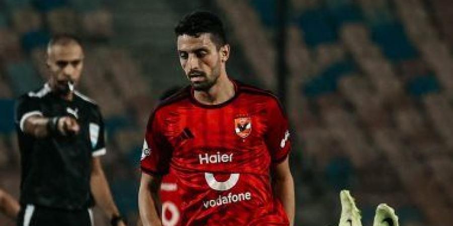 طاهر محمد طاهر يقترب من المشاركة فى ودية الأهلي أمام مصر المقاصة