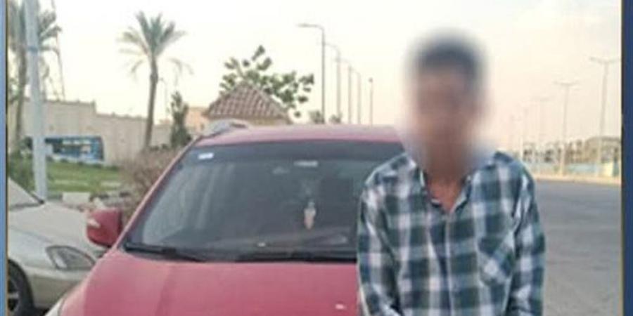 طمس اللوحات للهروب من المخالفات، سقوط قائد سيارة ملاكي في قبضة الأمن بالساحل