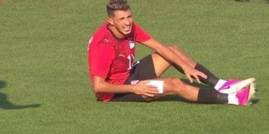 طبيب الزمالك يتواصل مع أحمد فتوح بعد إصابته مع منتخب مصر
