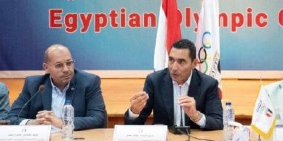 جوهر وإدريس يخططان لجيل الأولمبياد.. وزير الرياضة في ضيافة «الأولمبية»