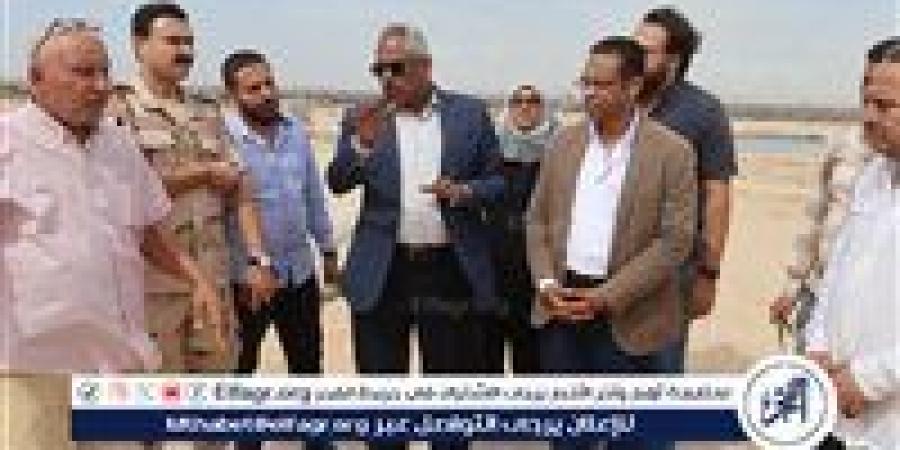 نائب محافظ سوهاج يتفقد سير العمل بمحطتي معالجة الصرف الصحي بالغريزات والجلاوية