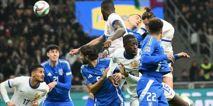 دوري الأمم الأوروبية، موعد مباراة فرنسا وإيطاليا والقناة الناقلة
