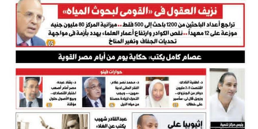 العدد 732 من (فيتو) وأبرز عناوينه: لغز القرار 480.. مراجعة تسعير الدواء كل 6 أشهر على طريقة الوقود