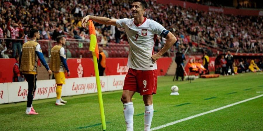 رقم قياسي لروبرت ليفاندوفسكي في مواجهة بولندا ورومانيا