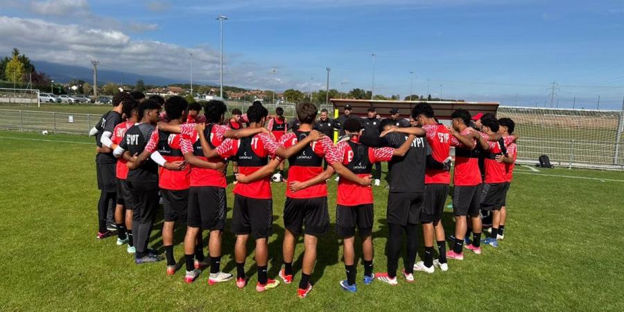 منتخب مصر للناشئين يواجه كندا اليوم في ختام مشاركته بدورة الصداقة بسويسرا