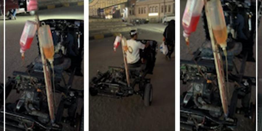 "توك توك بالمحلول"، أغرب مركبة تسير بشوارع المنوفية تثير الدهشة (فيديو)