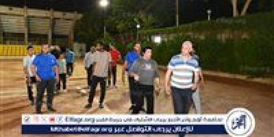 رئيس جامعة أسيوط يتفقد سير العمل بالقرية الأولمبية مساء اليوم