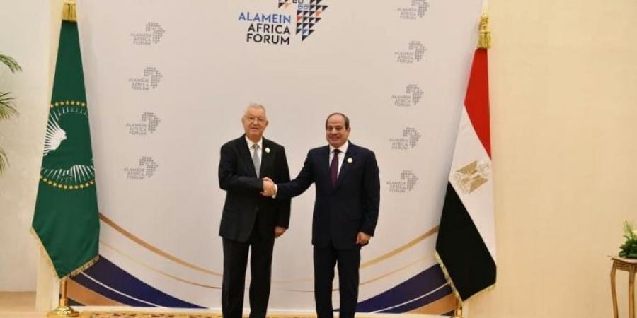 ناصري يُستقبل من قبل الرئيس المصري