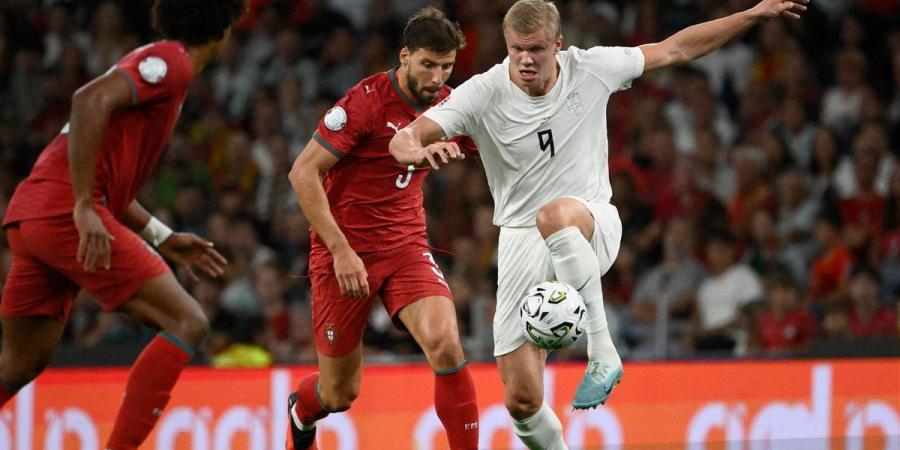 البرتغال تتعادل مع النرويج 1-1 في الشوط الأول بدوري الأمم الأوروبية
