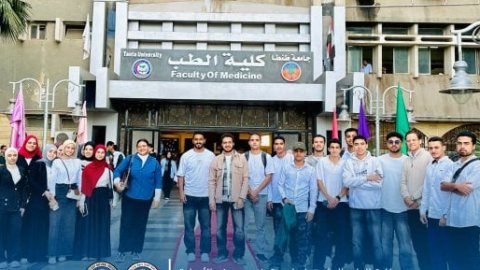 طلاب «طب بني سويف الأهلية» يشاركون في مؤتمر طنطا للبحث العلمي «TSRC 2026»