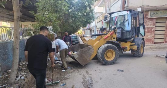 رفع 2024 طن مخلفات وتحرير 121 محضر تموين للمخالفين فى كفر الشيخ