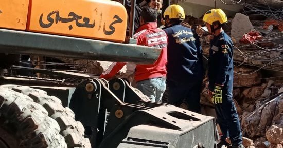 استمرار البحث عن 3 فتيات من ضحايا عقار أبو سليمان فى الإسكندرية.. صور