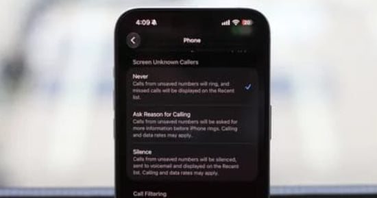 خطوات بسيطة على iPhone وAndroid لحظر المتصلين المجهولين