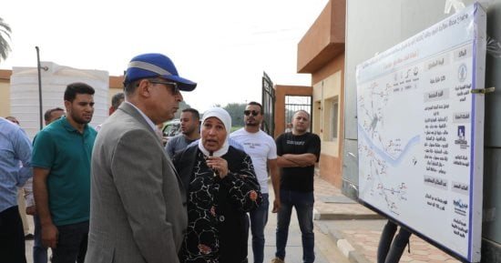 تعرف على محطتي رفع كفر خزام ونزلة سعيد لخدمة 15 قرية