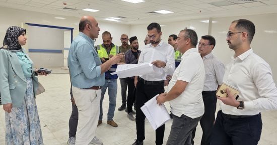 وكيل وزارة الصحة بسوهاج يتفقد المراحل التنفيذية لمستشفى طما المركزي الجديد