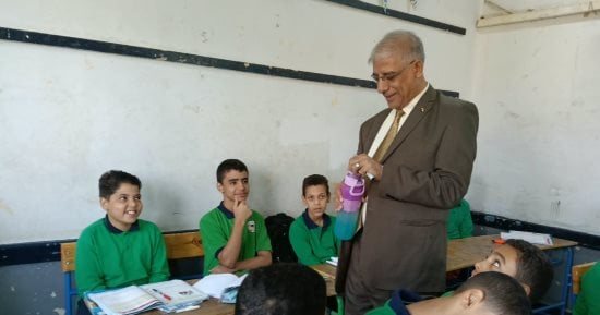 وكيل تعليم قنا يتابع انتظام الدراسة بعدد من المدارس