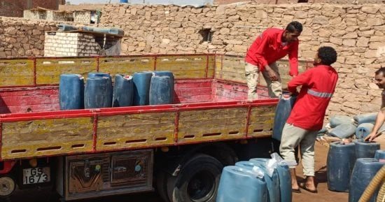 تموين أسوان تضبط 2500 لتر من السولار وبنزين 80