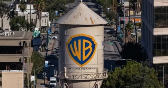 برج مياه وارنر براذرز يتزين باسم Skydance بعد إتمام صفقة الاندماج