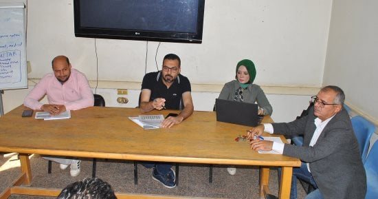 وكيل صحة سوهاج يناقش نتائج لجنة المعايشة وخطة تحسين الخدمات الصحية