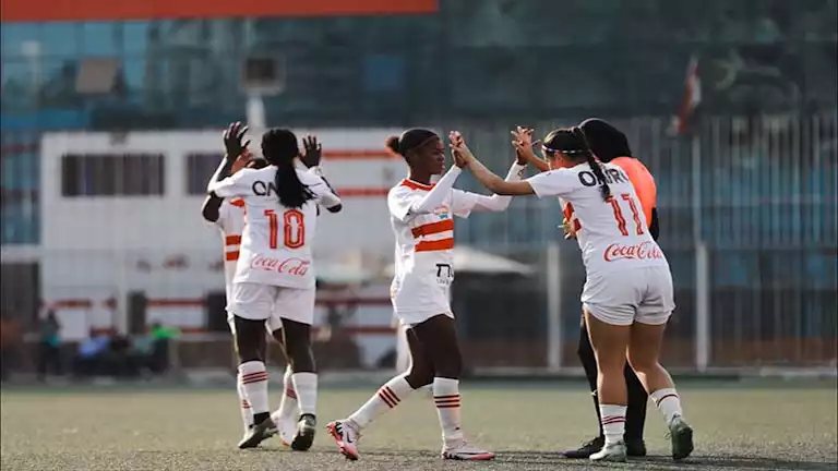 سيدات الزمالك يهزمن سموحة بثلاثية في الدوري المصري