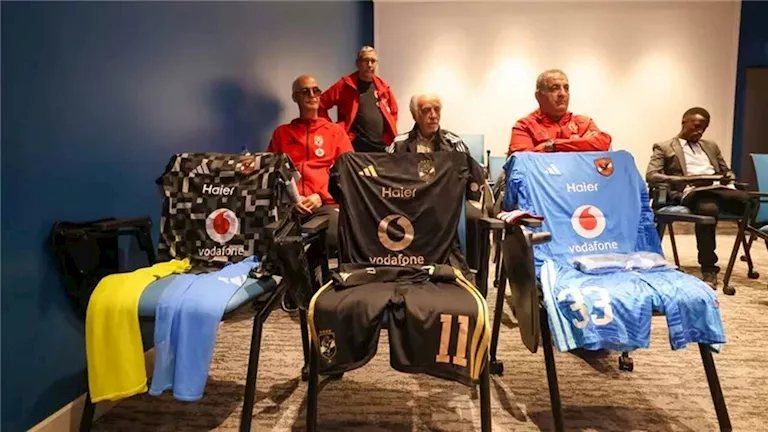 بالزي الأسود.. تفاصيل الاجتماع الفني لـ مباراة الأهلي وكيتارا في الكونفدرالية