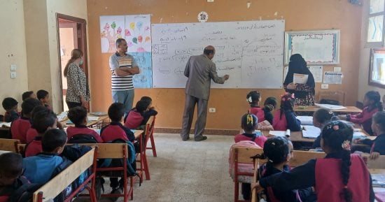 جولات ميدانية مكثفة لمديري الإدارات التعليمية بالأقصر لمتابعة انتظام الدراسة.. صور