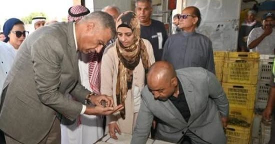 محافظ جنوب سيناء يتفقد معصرة زيت الزيتون بأبوصويرة في رأس سدر
