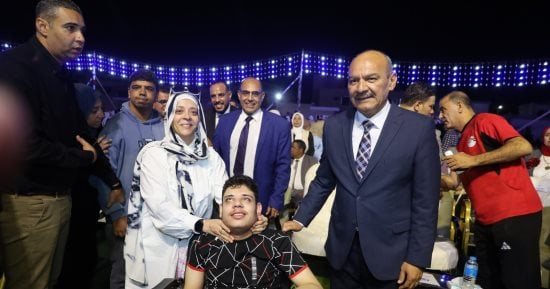 محافظ السويس: نحرص على دعم ذوى الهمم ودمجهم فى المجتمع وإبراز مواهبهم