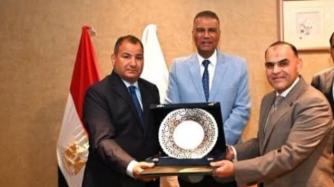 محافظ جنوب سيناء يشهد توقيع بروتوكول تعاون لتنمية قلعة صلاح الدين بطابا