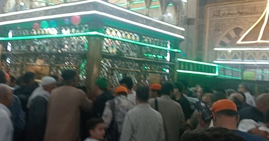 توافد الآلاف على مدينة دسوق في رحاب مولد إبراهيم الدسوقي.. صور