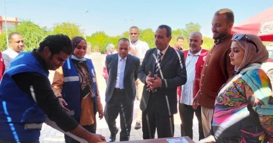 جامعة أسوان تطلق حملة للتوعية بالصحة النفسية والجسدية.. صور