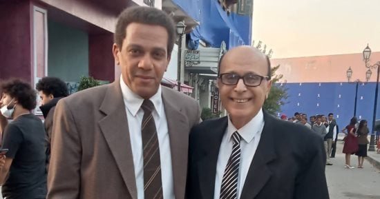 أول صورة لحمزة العيلى من كواليس مسلسل بين الشك واليقين للعرض رمضان 2027