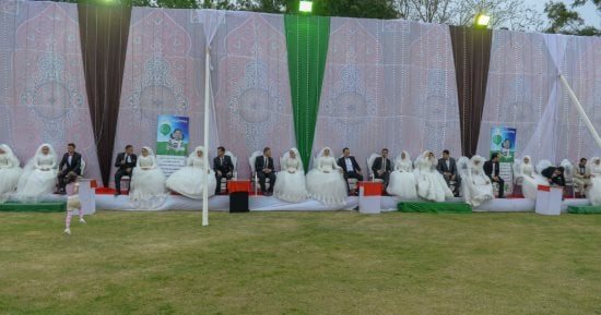 دعم زفاف 11 عروسة يتيمة بالفيوم خلال أكتوبر