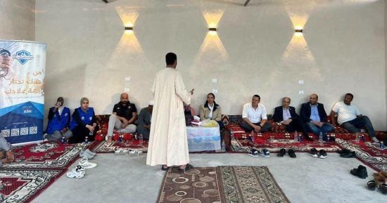 التأمين الصحى يعقد لقاءات مع أهالى النهايات بجنوب سيناء للتوعية بالخدمات
