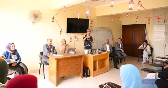 تدريب طلاب جامعة الفيوم ضمن مهرجان الفيوم السينمائي الدولي لأفلام البيئة