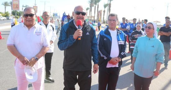 محافظ السويس يطلق مهرجان الدراجات احتفالا بالعيد القومي الـ53 للمحافظة
