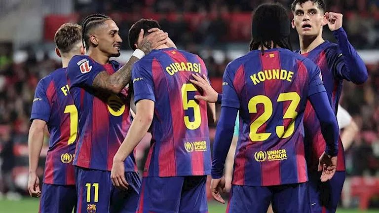 "بمشاركة عبد الكريم".. برشلونة يحقق فوزا كبيرا على حساب خيتافي بثلاثية نظيفة